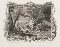KG 12935
<br/>
De vier elementen: Water.
<br/>
<em>Surugue, Louis (1686-1762)</em>